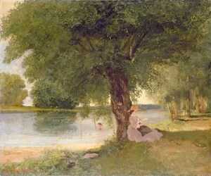 La Charente à Port-Bertaud, 1862